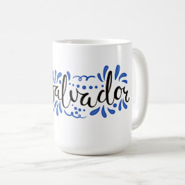 Café Taza con Diseño de El Salvador
