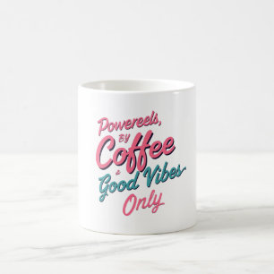 Café Taza con energía de café: vibraciones positivas
