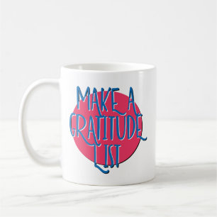 Café Taza Con Eslogan De Recuperación De Lista De Grati