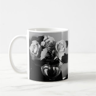 Café Taza con estampado de rosa fotográfica