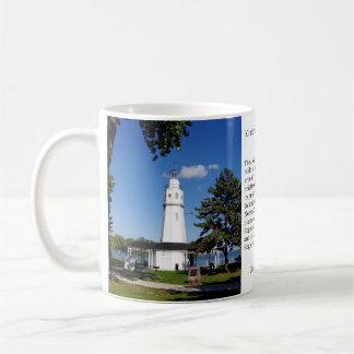 Café Taza con faro de Kimberly Point