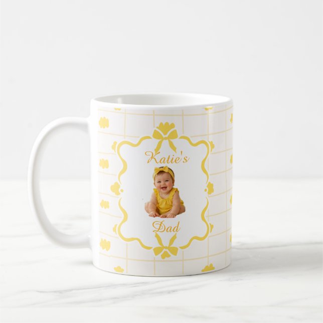 Café Taza con foto de bebé personalizada para el Día de (Izquierda)