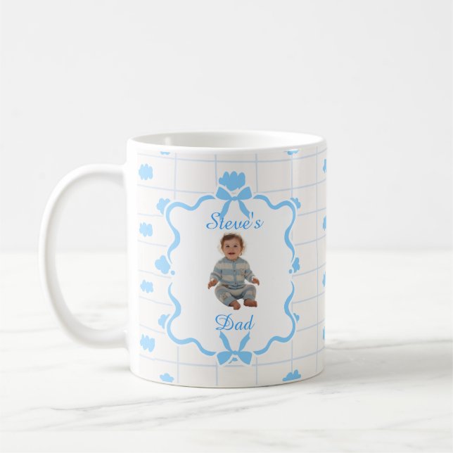 Café Taza con foto de bebé personalizada para el Día de (Izquierda)
