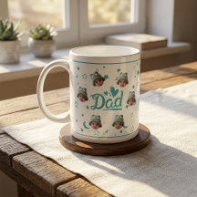 Taza con foto de bebé personalizada regalo para pa