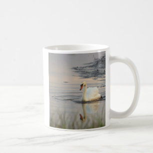 Café Taza con foto de cisne