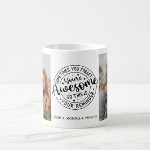 Café Taza con foto de mariposa "Mantén la Magia"