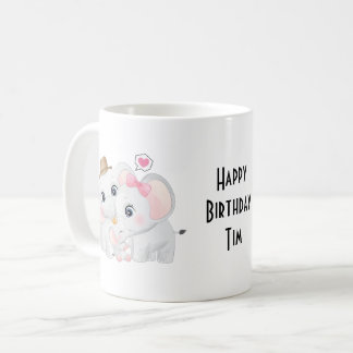 Café Taza con Foto y Texto para Niños | Arte de Elefant