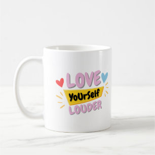Café Taza con Frase de Amor Propio