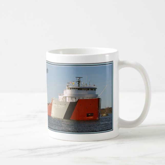 Café taza con imagen completa de Roger Blough (Derecha)