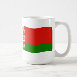 Café Taza con la bandera de Bielorrusia
