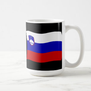 Café Taza con la bandera de Eslovenia