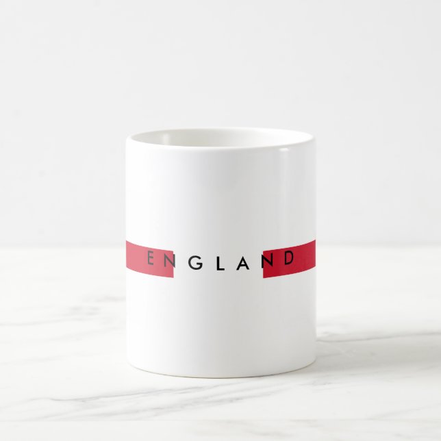 Café Taza con la bandera de Inglaterra (Centro)