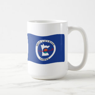 Café Taza con la bandera de la reserva de la banda de M