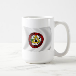 Café Taza con la bandera de la reserva de Leech Lake