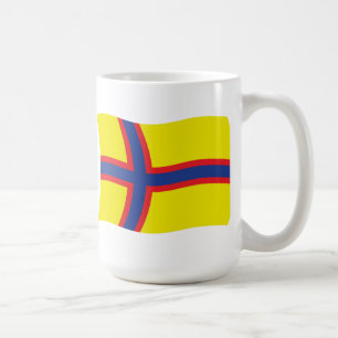 Café Taza con la bandera de los fineses de Ingria
