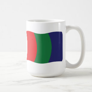 Café Taza con la bandera de Marte