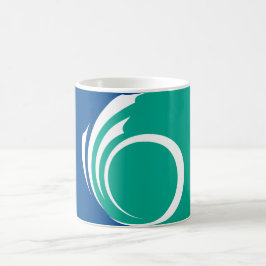 Café Taza con la bandera de Ottawa, Canadá