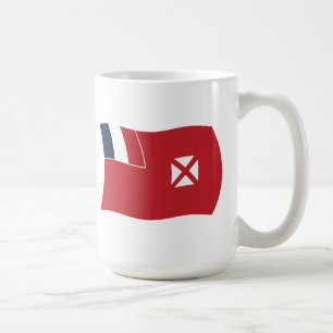 Café Taza con la bandera de Wallis y Futuna