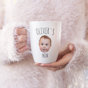 Café Taza con la cara del bebé personalizada, regalo de