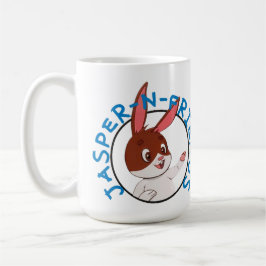 Café taza con logo de Jasper-n-Friends
