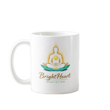 Taza con logo de Meditación Masculina Brightheart