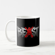 Taza con logotipo de BEAST
