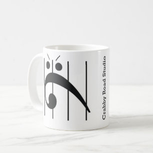 Café Taza con logotipo de Bogdon signature