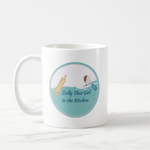Café Taza con logotipo de dos caras Sally That Girl in 