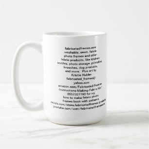 Café Taza con logotipo de fabricatedframes.com