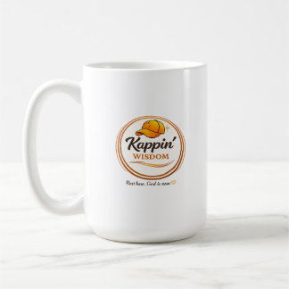 Café Taza con logotipo de Kappin' Wisdom