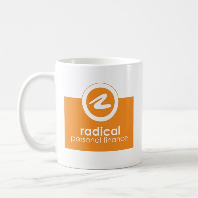 Café Taza con logotipo de RPF naranja (Izquierda)