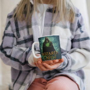 Café Taza con logotipo de Wizard of Orth