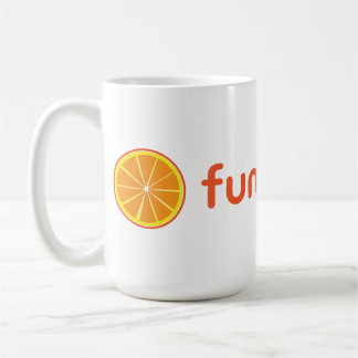 Café taza con logotipo oficial de Funkyfresh.com