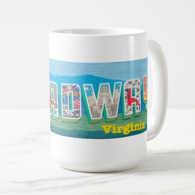 Café Taza con mural de Broadway Virginia (Subido por el creador)