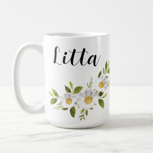 Café Taza con nombre de mujer