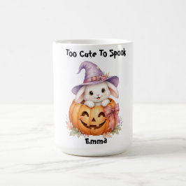 Café Taza con nombre personalizado de conejito de Hallo