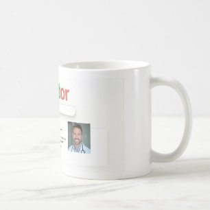 Café Taza con nombre personalizado de estilo de búsqued