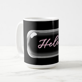 Café Taza con Nombre Personalizado – Lente de Vidrio de