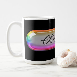 Café Taza con Nombre Personalizado – Lente de Vidrio de