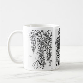 Café Taza con obra de arte original Solwhimsy