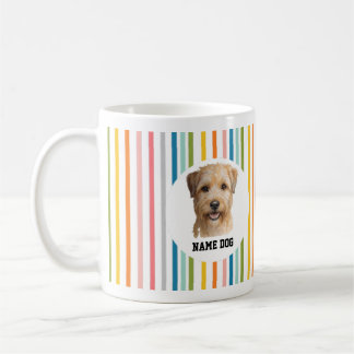 Café Taza con retrato de mascota personalizado, acuarel