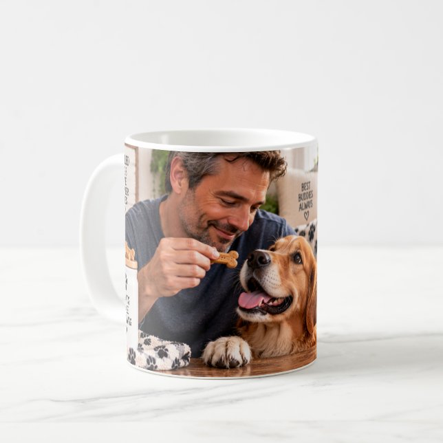 Café Taza con spoiler de perro (Anverso izquierdo)