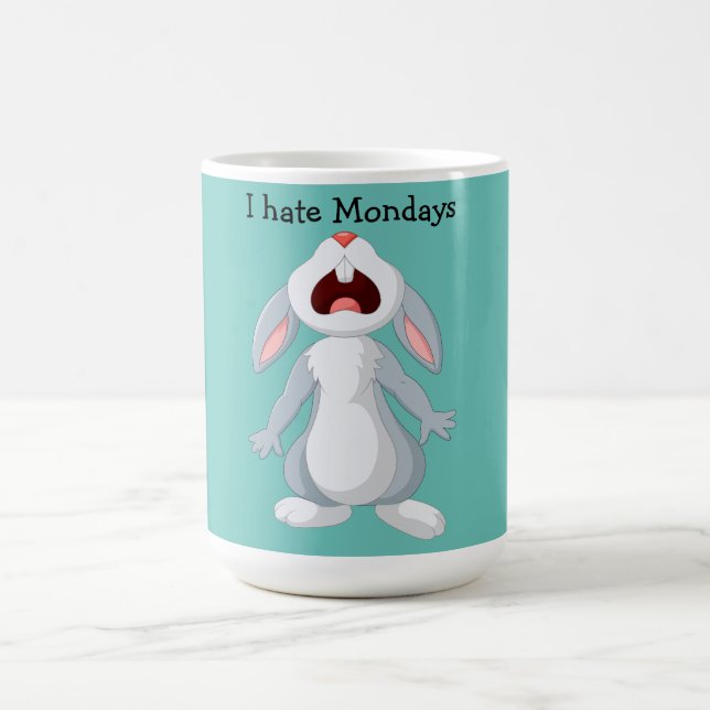 Café Taza Conejo de Odio los Lunes (Centro)