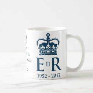 Café Taza conmemorativa del jubileo de diamante