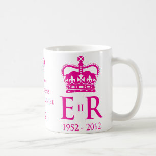 Café Taza conmemorativa del jubileo de diamante