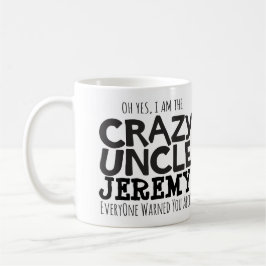 Café Taza conocida de encargo amonestadora del tío loco