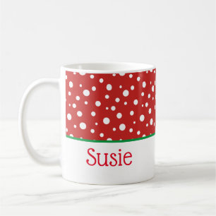 Café Taza conocida de encargo del navidad