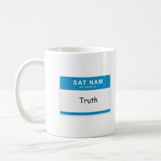 Café Taza conocida espiritual de encargo: Sat Nam. Mi