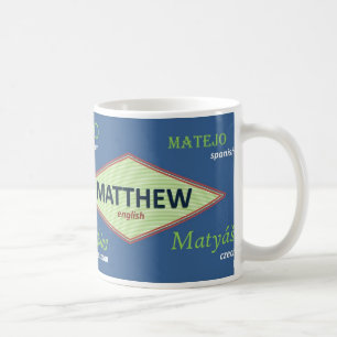 Café Taza conocida internacional de Matthew