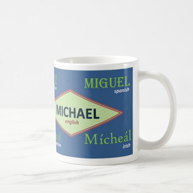 Café Taza conocida internacional de Michael (Derecha)